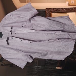 Structure Men's Casual Lavender Button Down Shirt